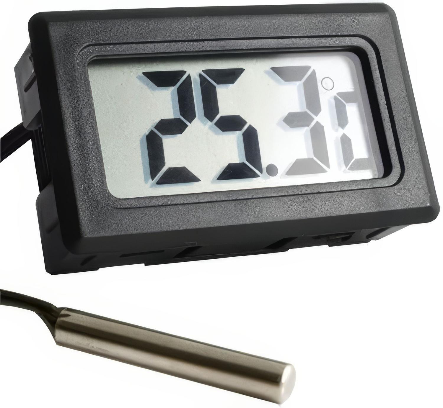 Termometro Digital Lcd Con Sonda Medidor De Temperatura-5