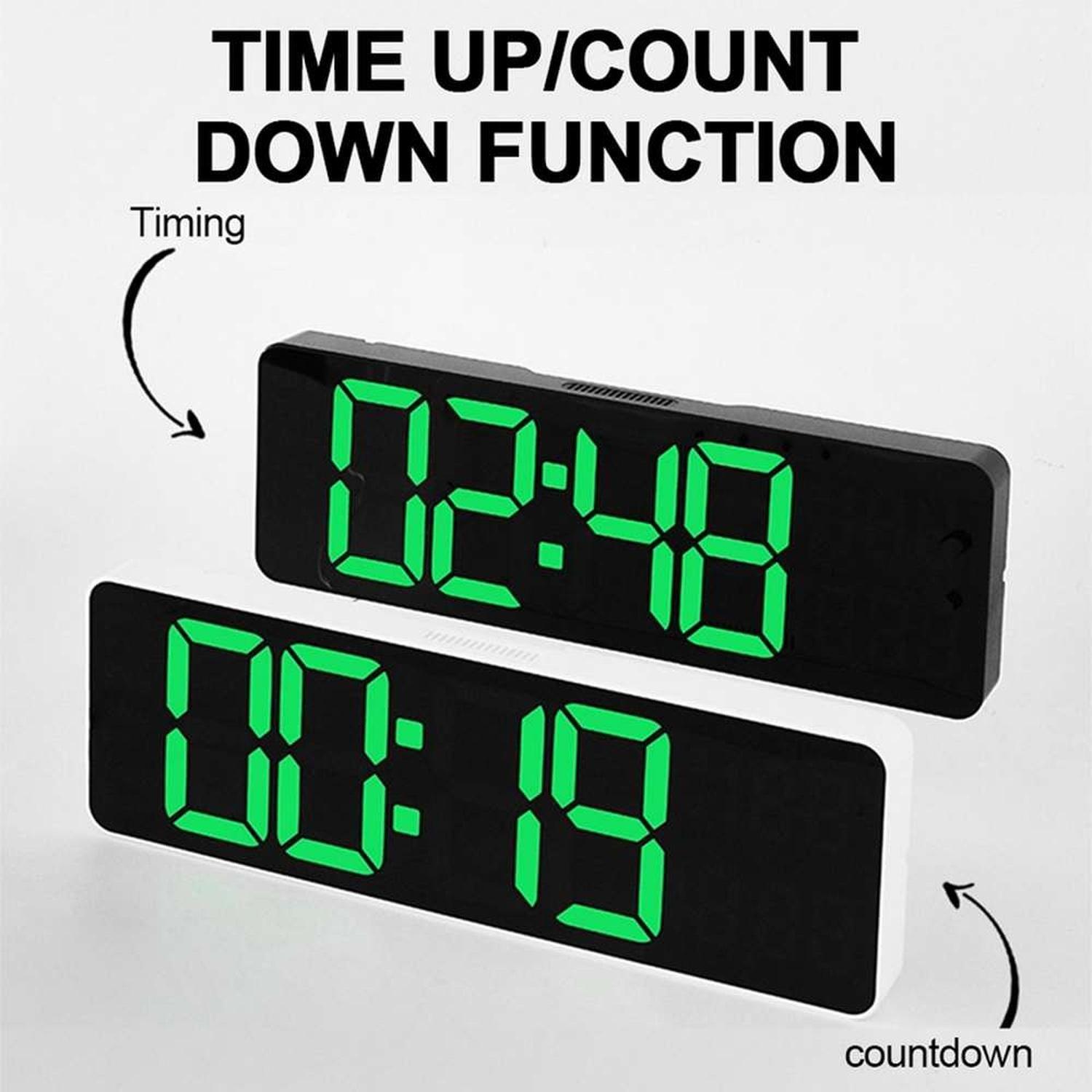 Cronometro Temporizador Timer Reloj Mural Pared Luz Led-2