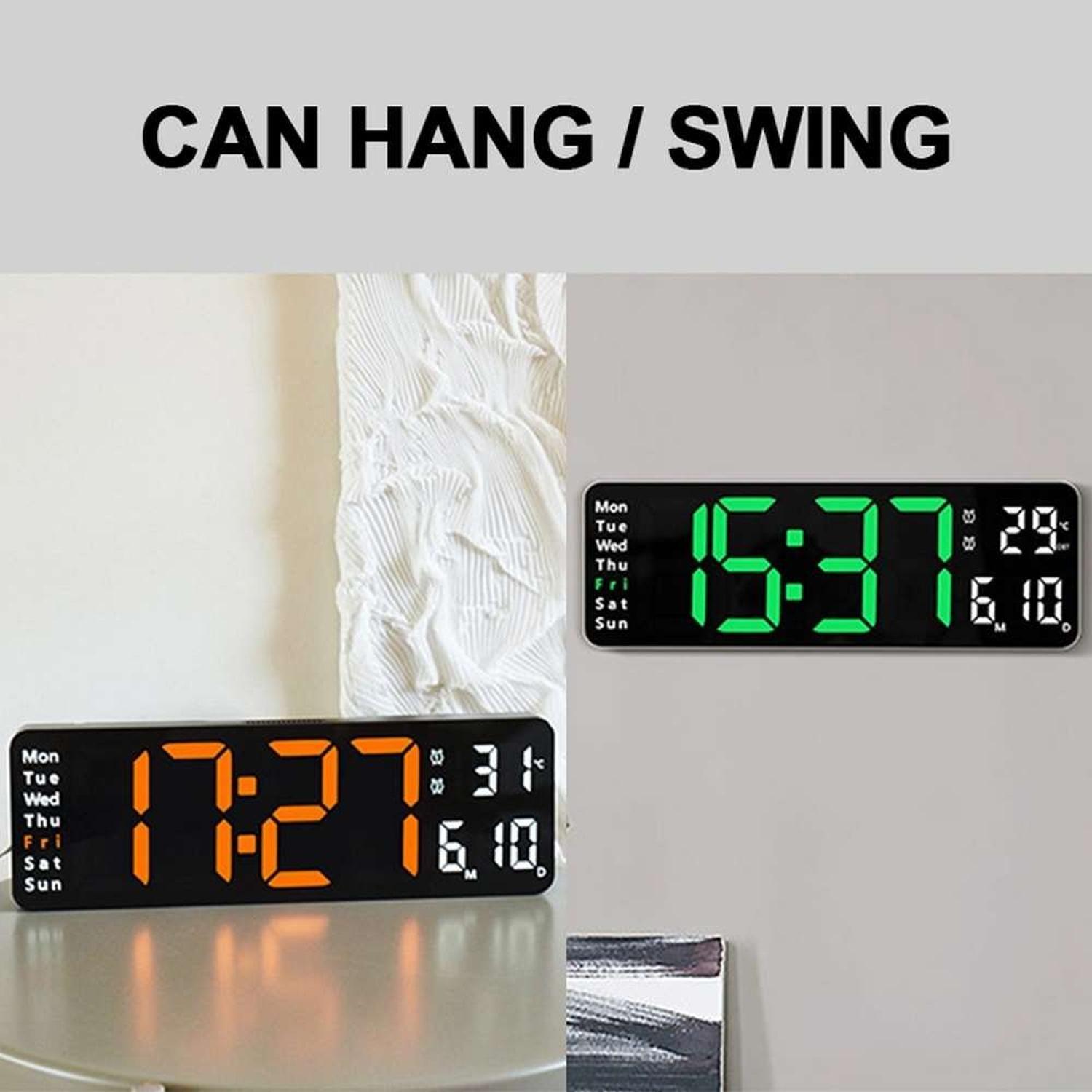 Cronometro Temporizador Timer Reloj Mural Pared Luz Led-5