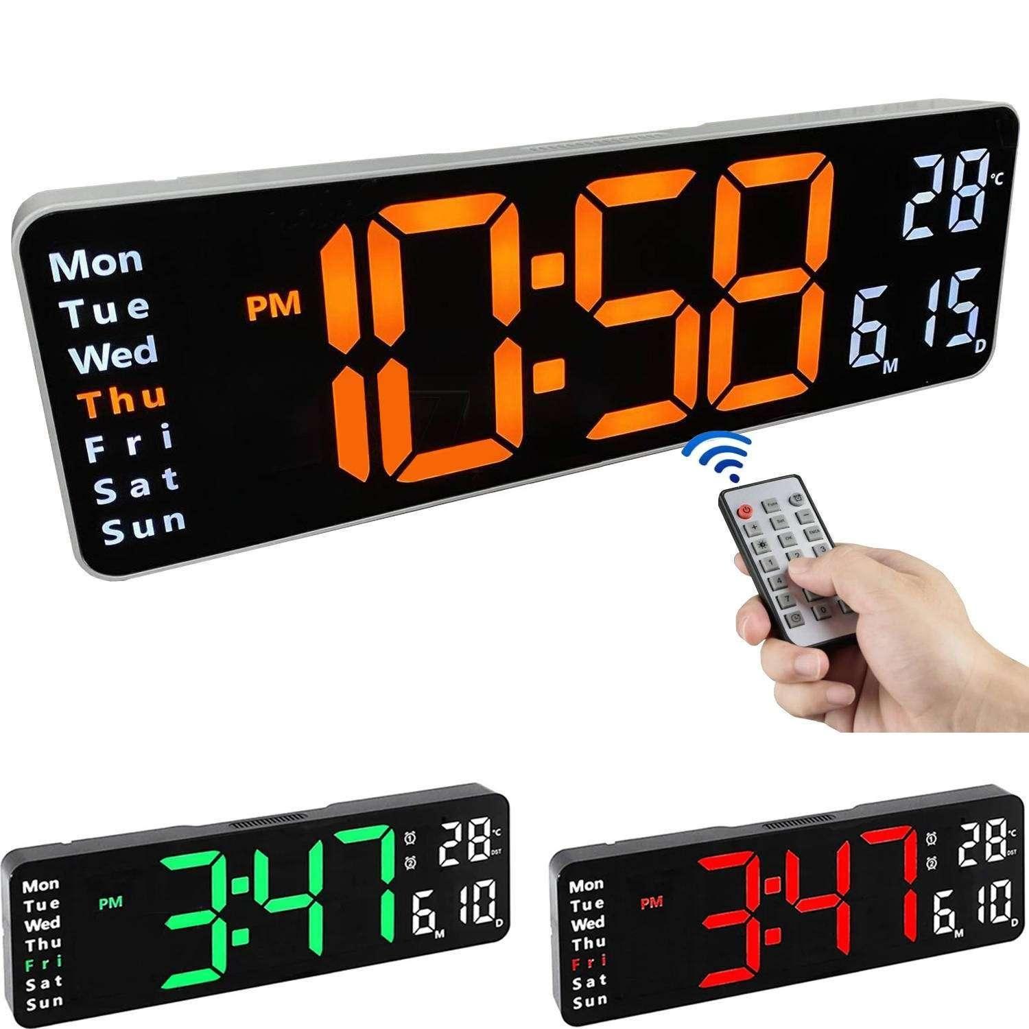 Cronometro Temporizador Timer Reloj Mural Pared Luz Led-6