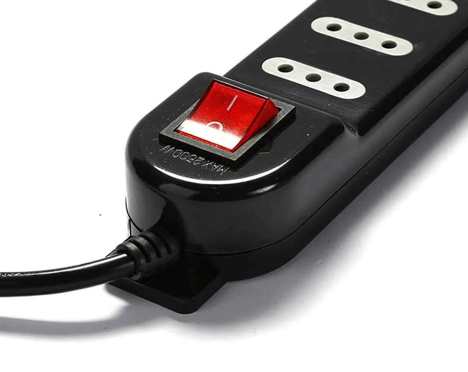 Alargador Extension Enchufe 3 Metros Zapatilla De Corriente-3