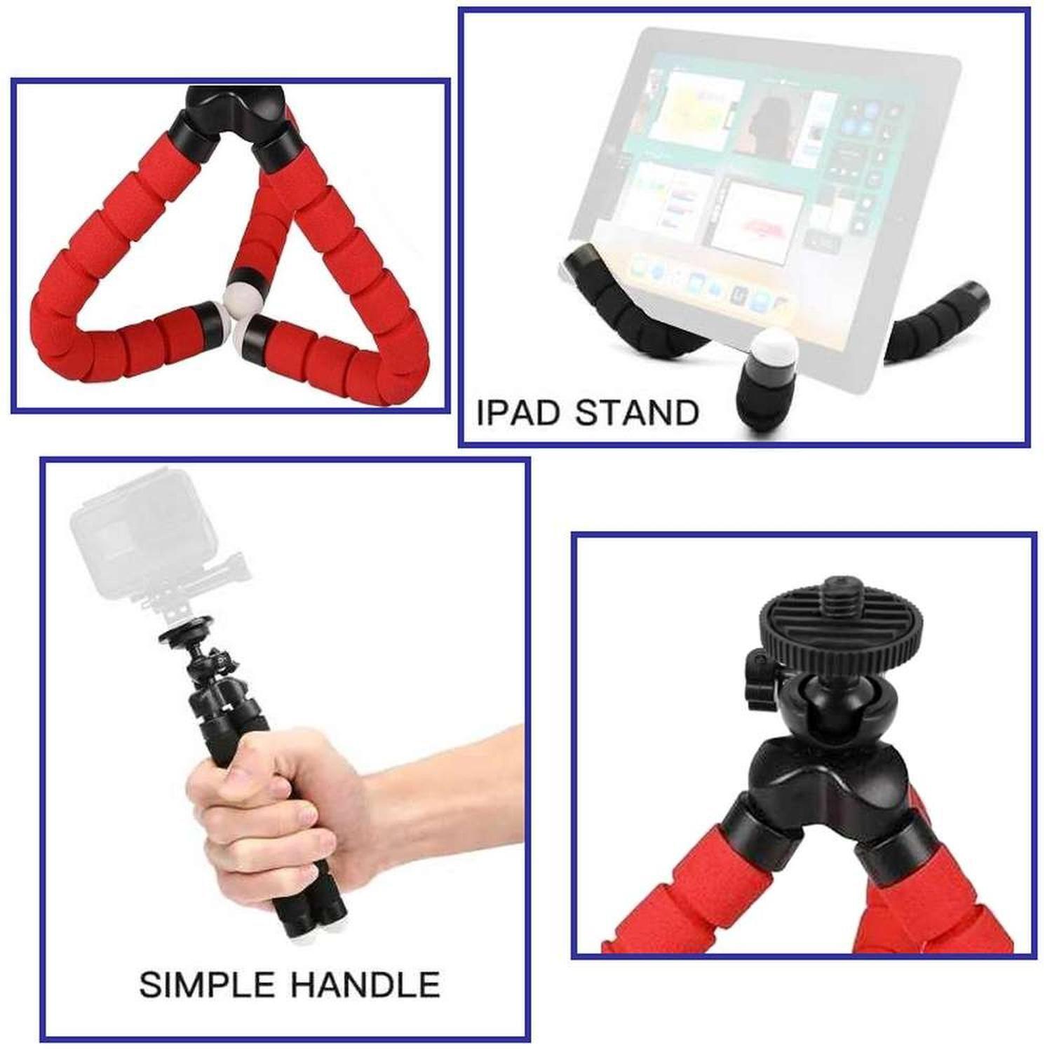 Tripode Soporte Flexible Camara Escritorio Bolsillo Portatil-9