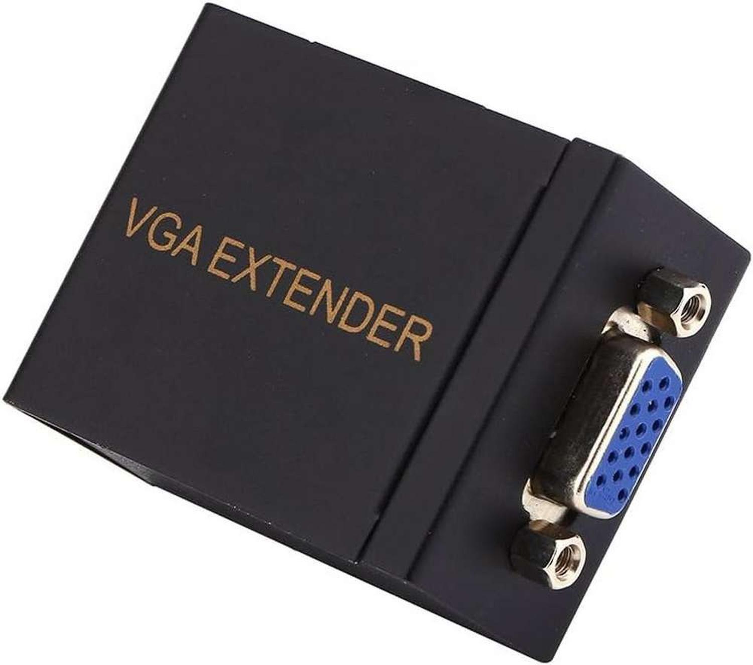 Adaptador Extensor Vga Video Por Cable Utp Lan Rj45 60mts-2