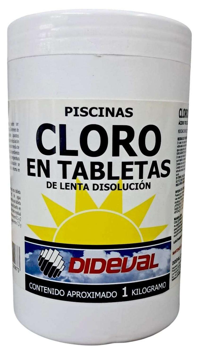 Pastilla Cloro Multifuncional Tableta Disolucion Lenta 1 Kg-0
