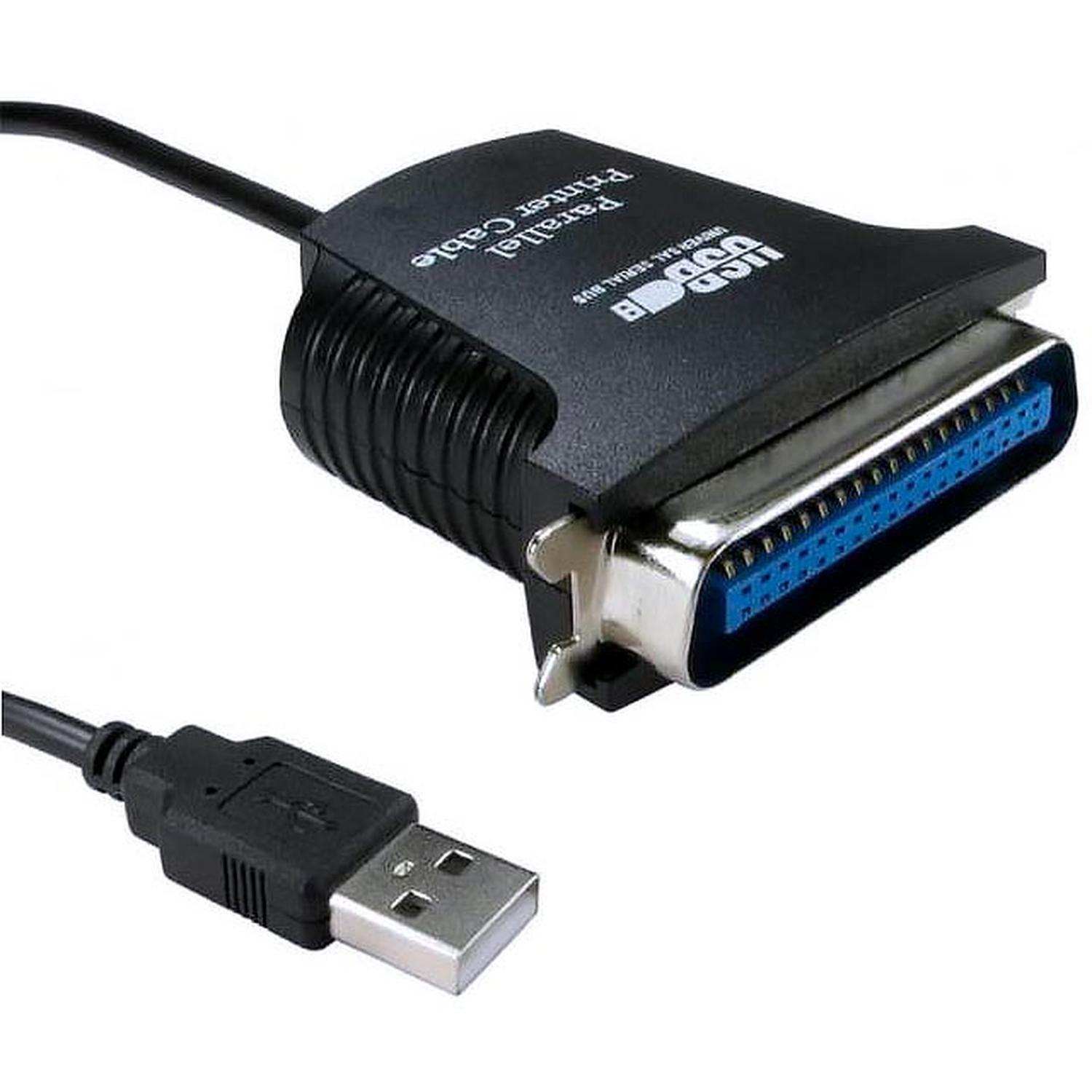Cable Adaptador Impresora Usb Paralelo Centronics Db 36 Pin-0