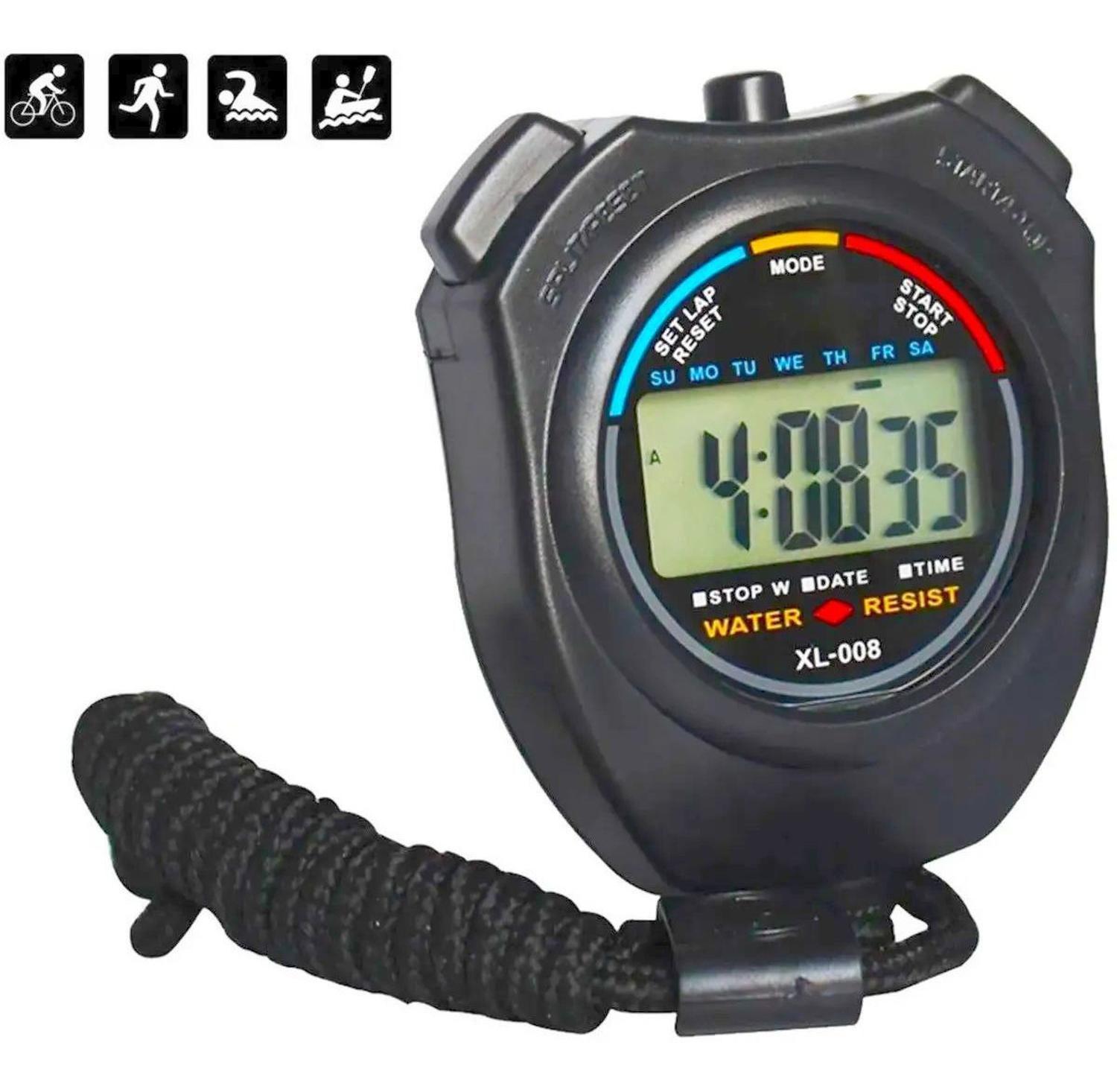 Cronometro Deporte Temporizador Digital De Mano-1