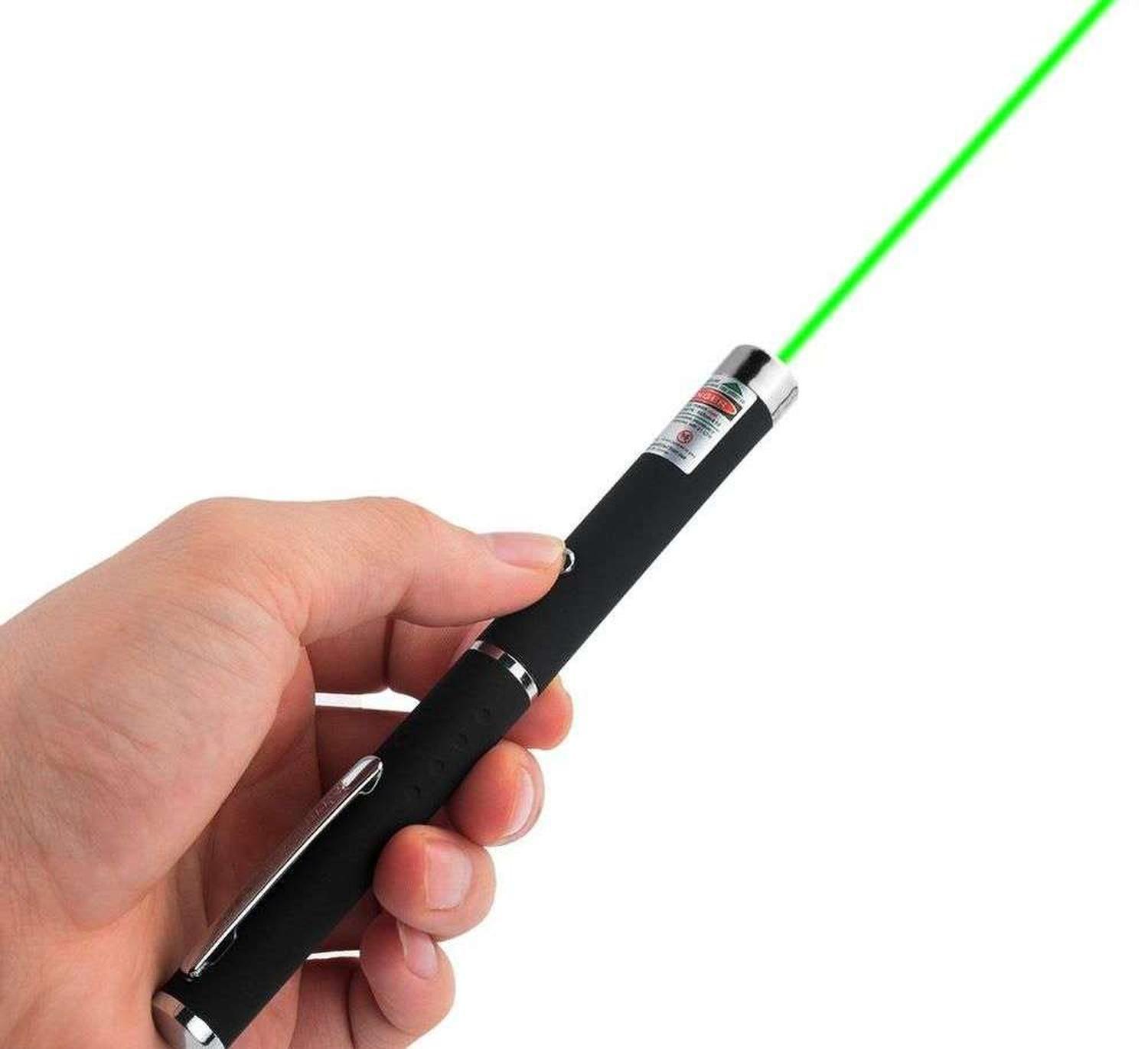 Puntero Laser Astronomico Verde A Pilas Largo Alcance-5