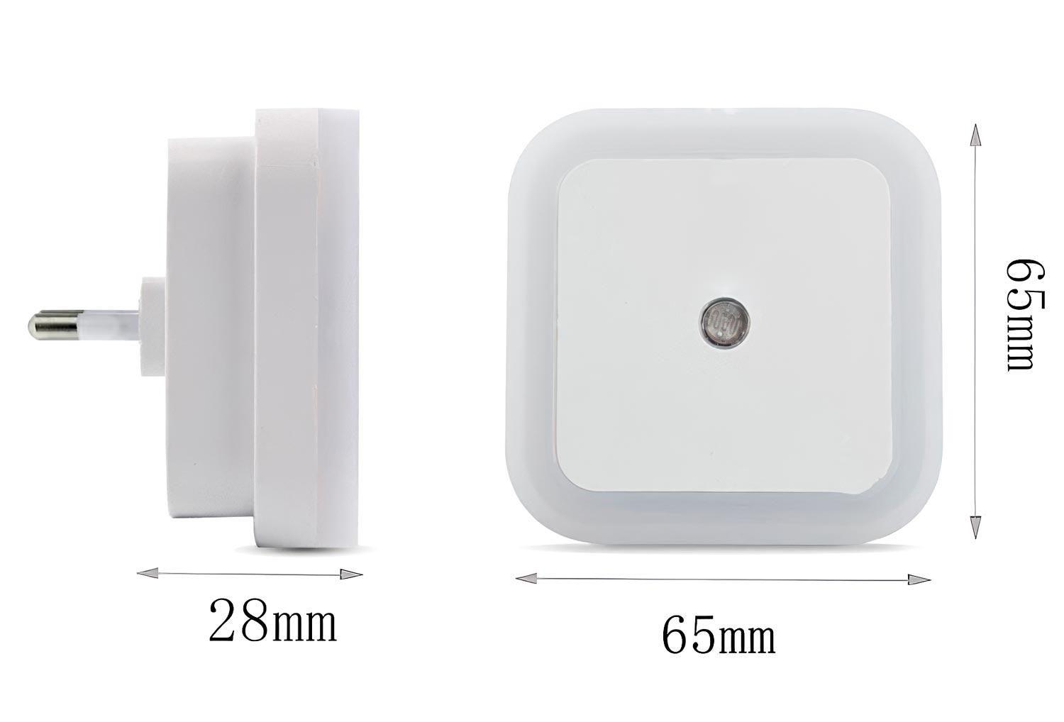 5x Luz Noche Sensor Espanta Cuco Automatico Pared Enchufe Oscuridad Niño-4