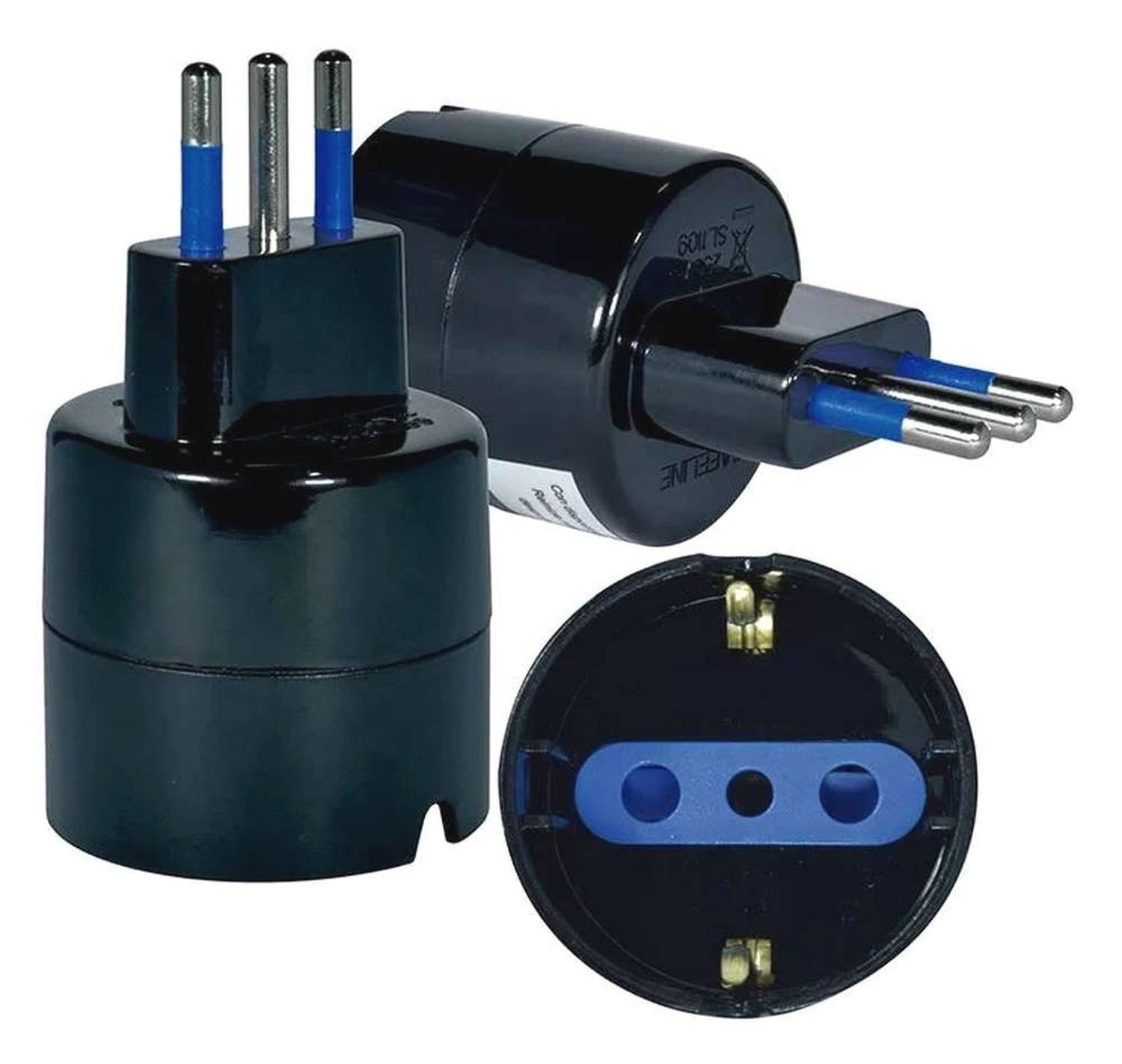 Adaptador Enchufe Corriente Electrico Schuko Tipo E Macrotel-3