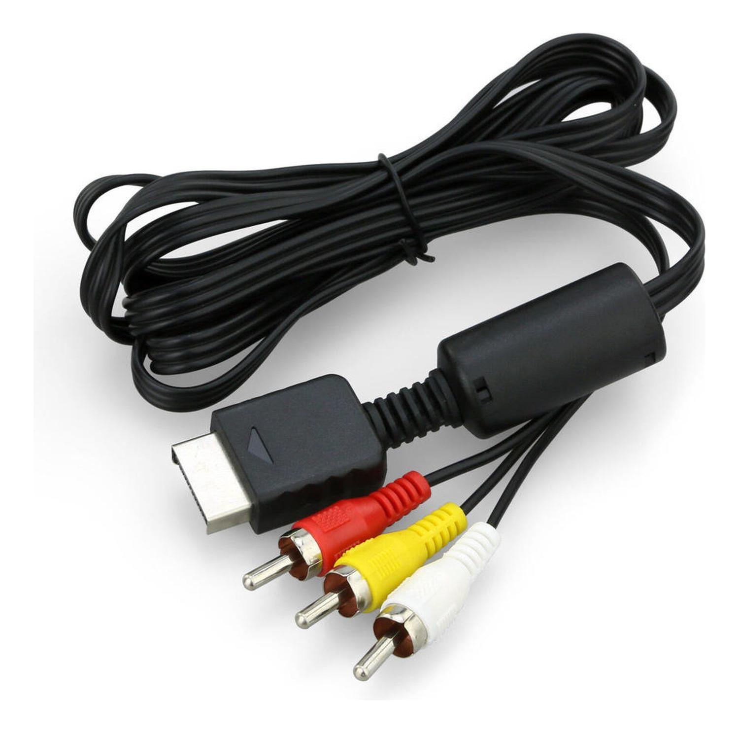 Cable Audio Video Para Playstation A Rca Av Ps1 Ps2 Ps3 Play 1 2 y 3-3