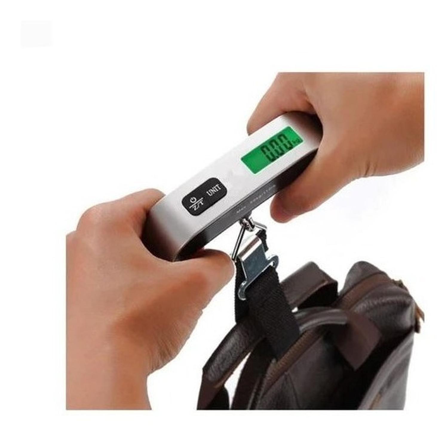 Pesa De Equipaje Balanza Maleta Digital Portatil 50kg-5