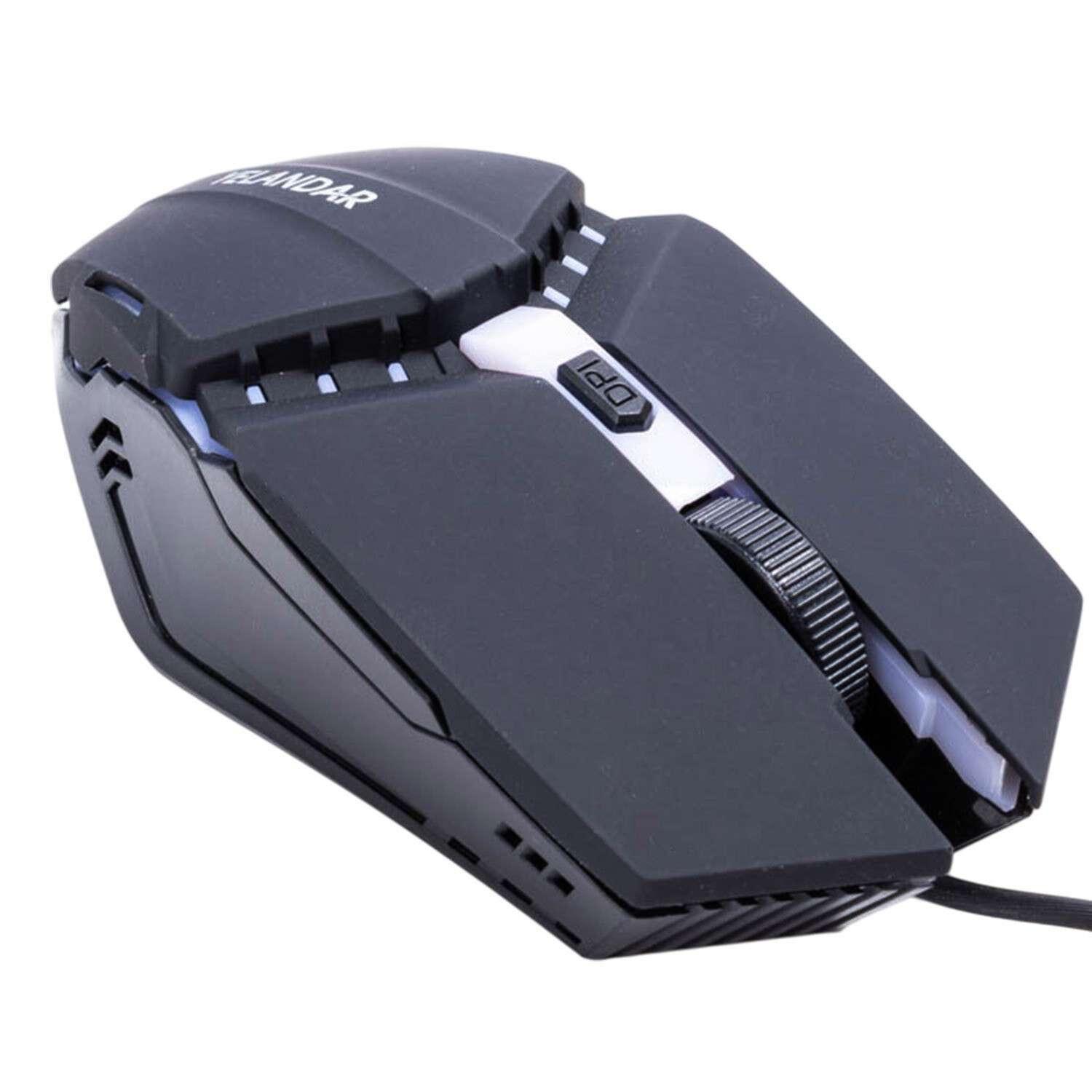 Set Mouse Teclado Alambrico Cable Usb Gamer Rgb Pc Notebook-6
