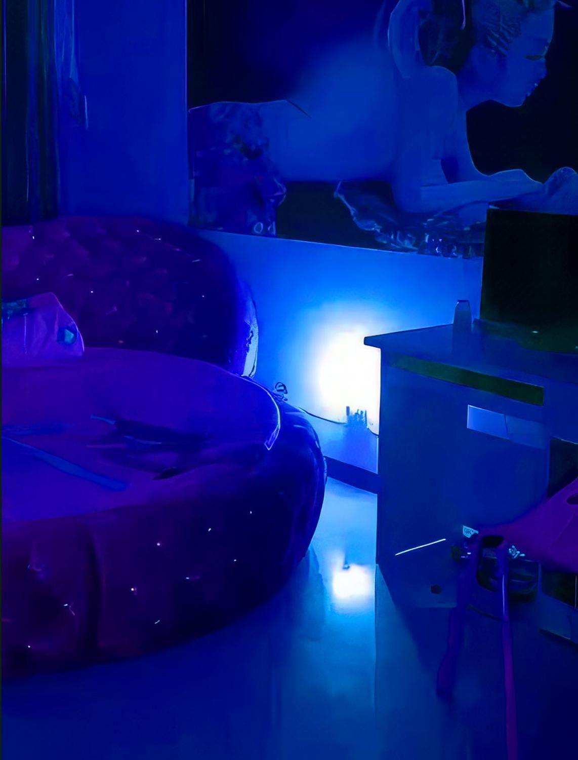 Ampolleta Led Colores Fiesta Luz Color Lampara Azul-3