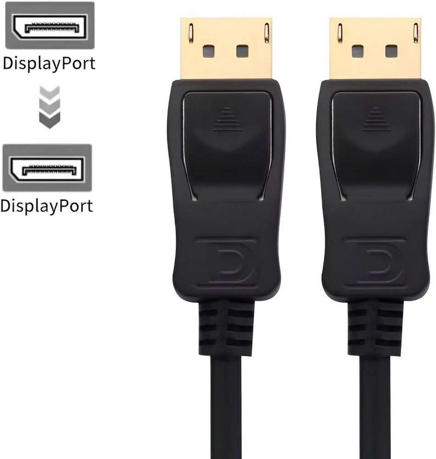Cable Adaptador Conector Displayport Macho Monitor Proyector-3