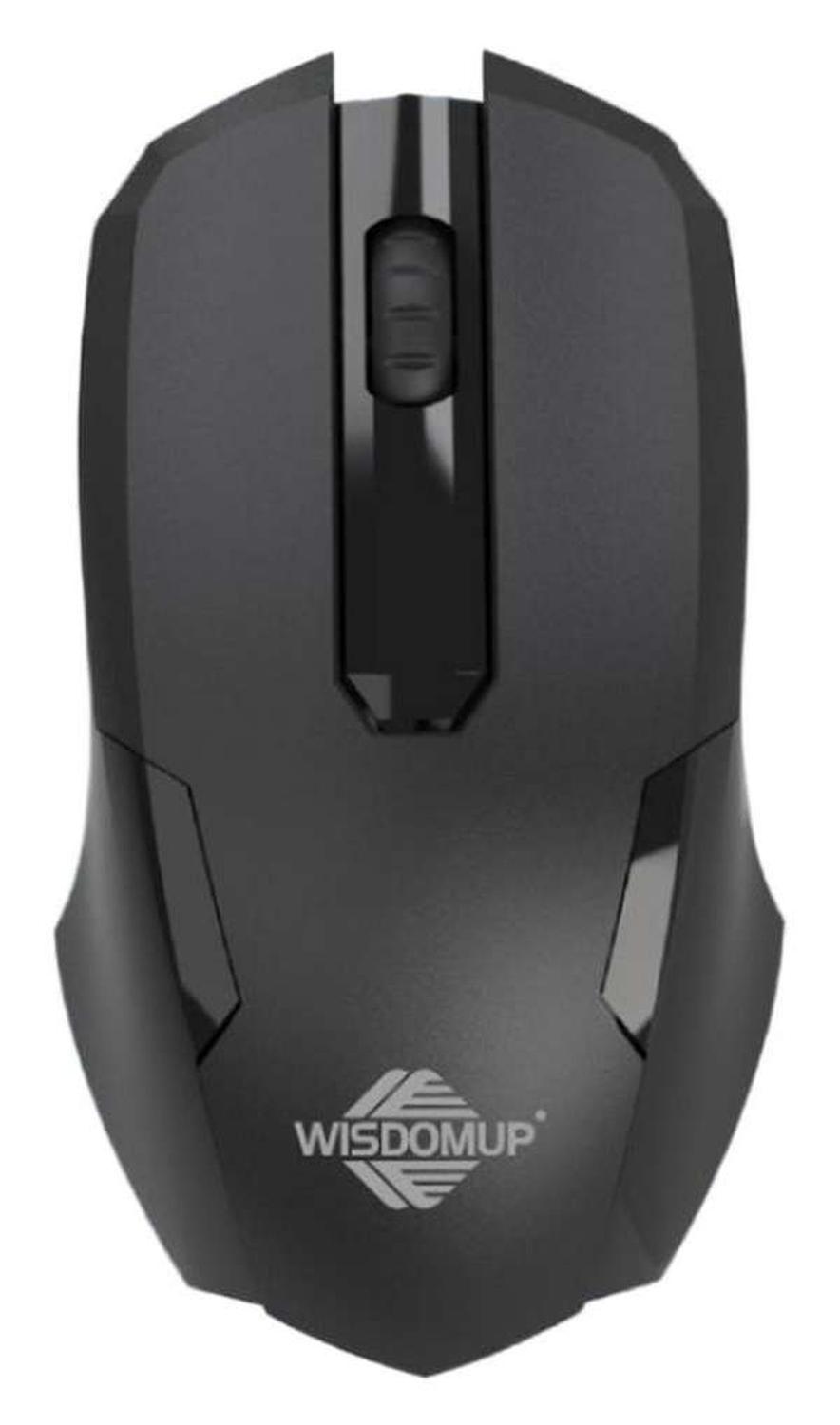 Mouse Optico Alambrico Cable Usb Pc Notebook Oficina Colegio-3