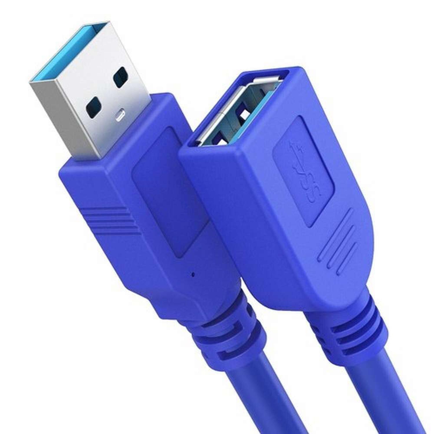 Cable Extension Adaptador Usb 3.0 3 Metros Macho Hembra-0
