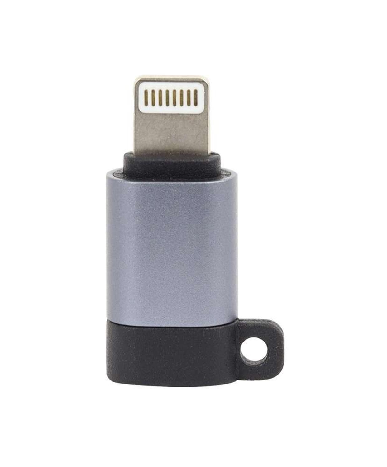 Adaptador Cargar Puerto Cargador Usb C Para Lightning iPhone-0