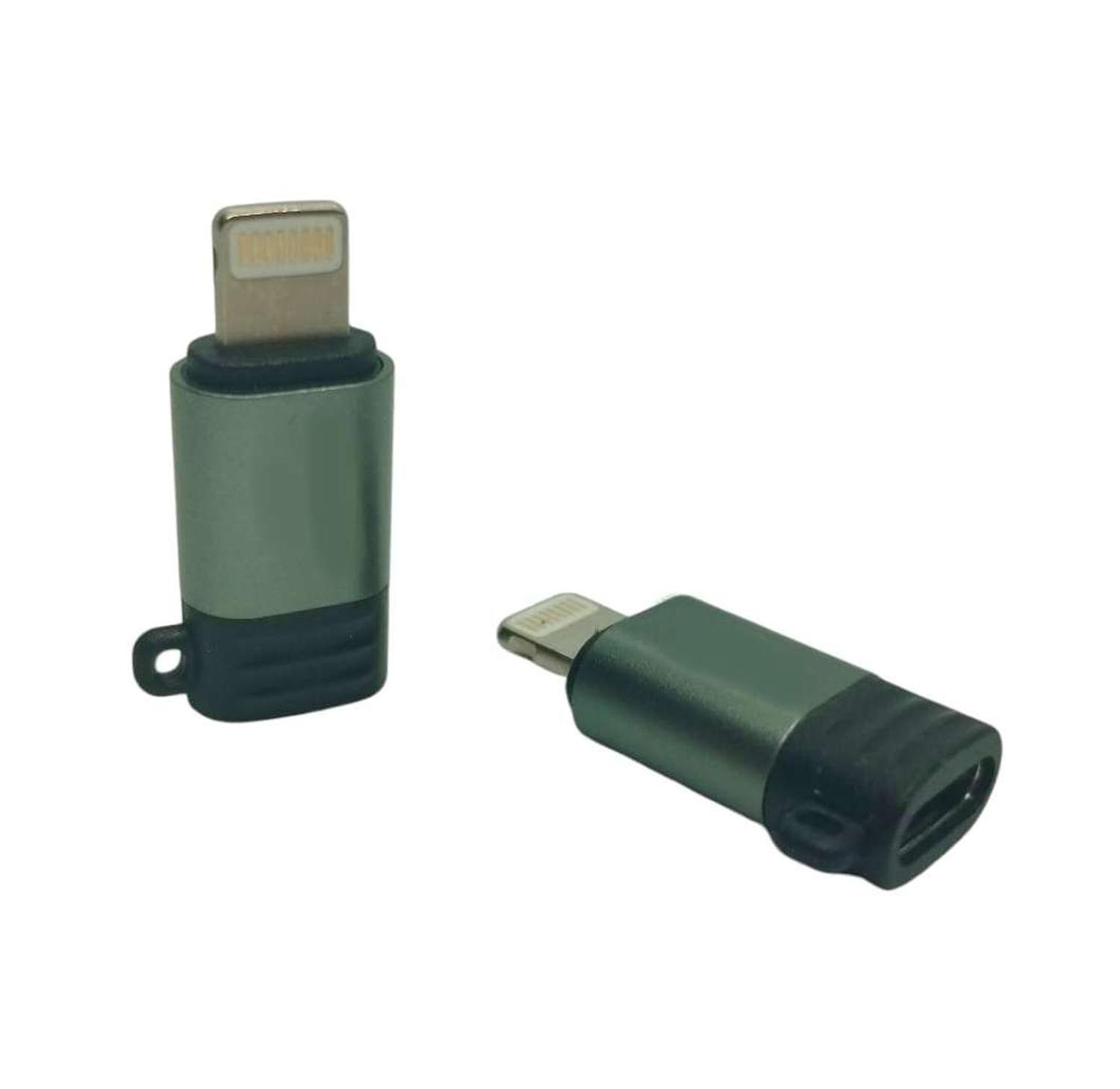 Adaptador Cargar Puerto Cargador Usb C Para Lightning iPhone-2
