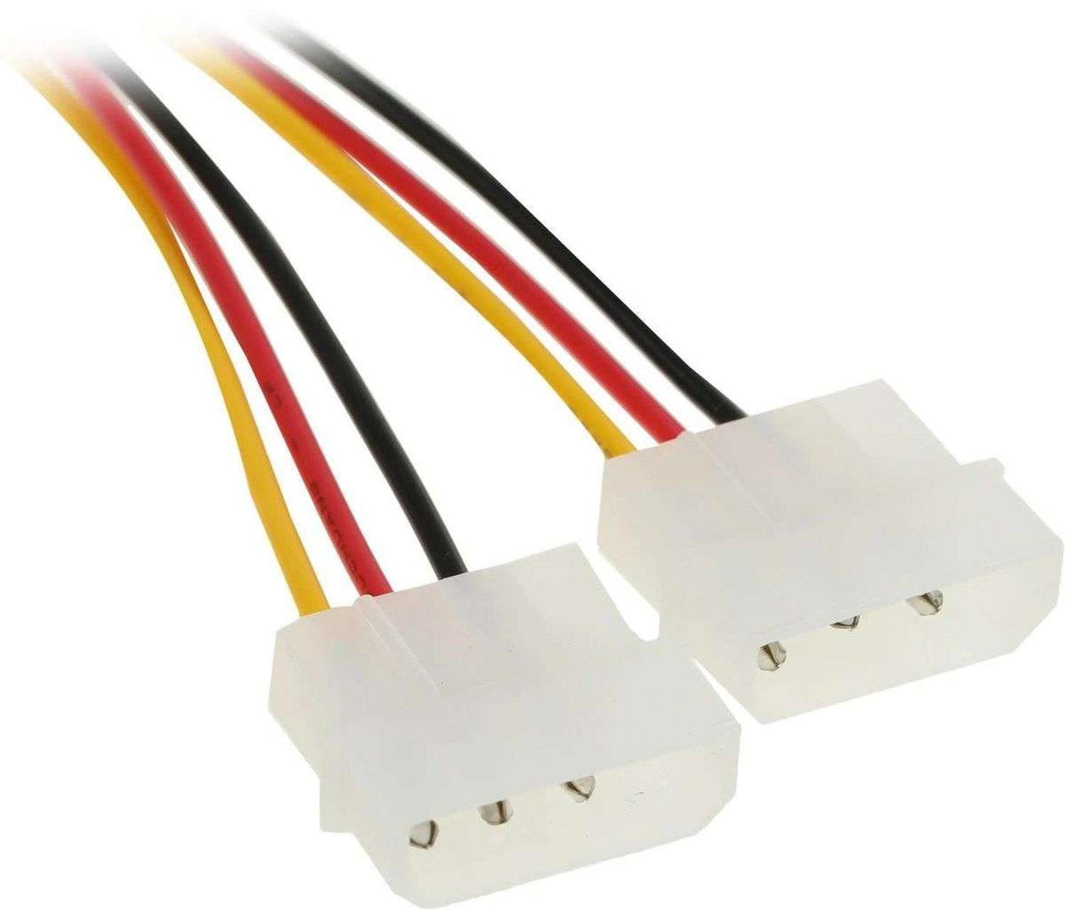 Adaptador Poder 6 Pin a 2 Molex Tarjeta Video Corriente PCI IDE-2