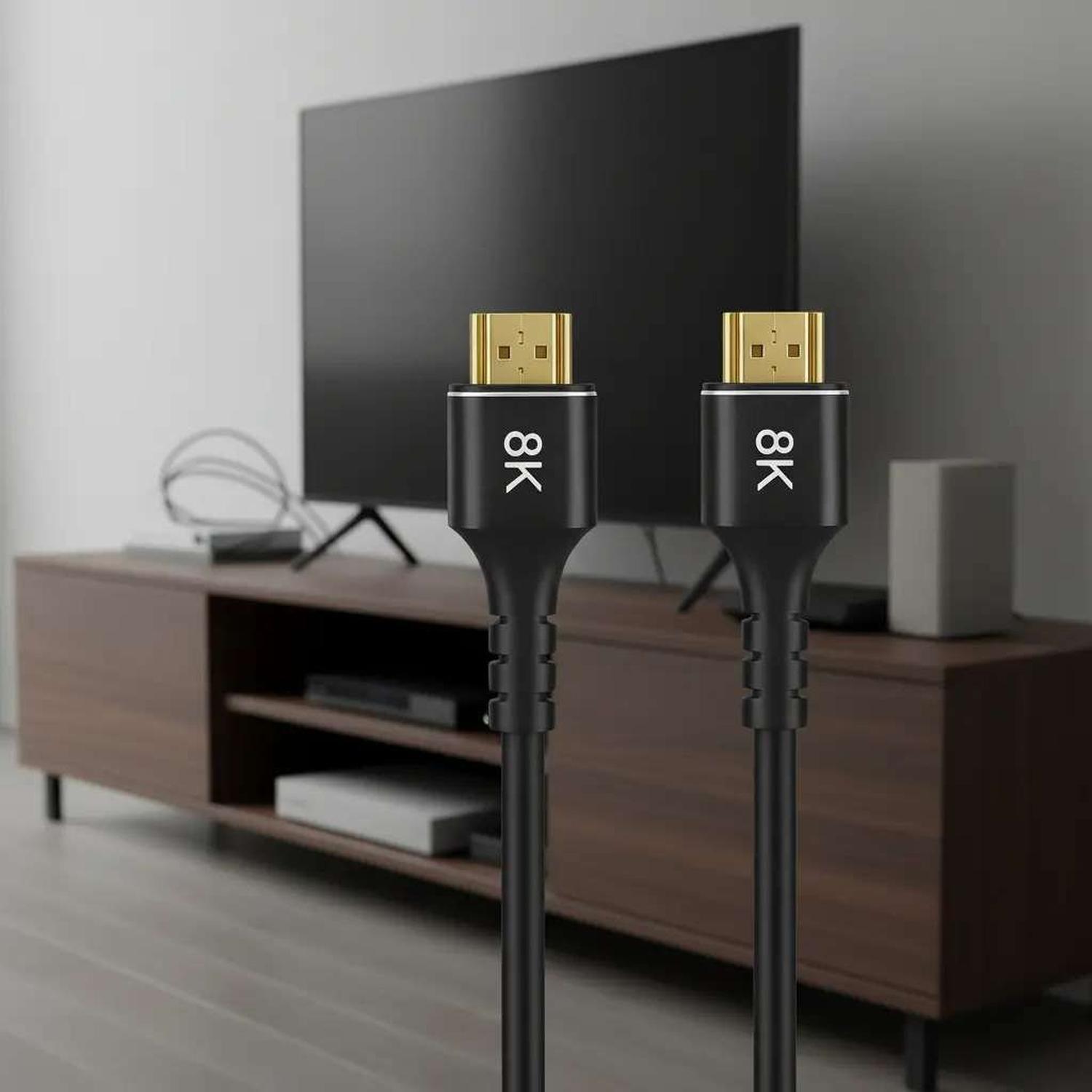 Cable Para Hdmi 1.5 Mtrs 8k Full Hd 2.1 Smar Tv Led Ps3 Xbox-5