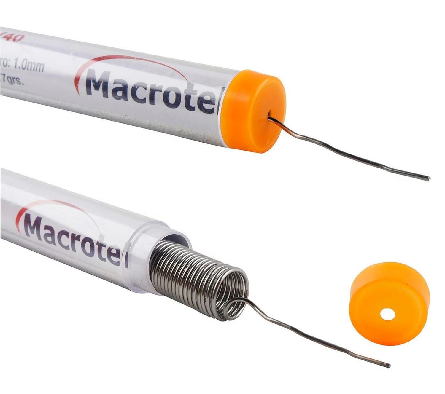 Alambre Fino Soldadura Rollo Estaño 60/40 Resina Flux Cautin-2