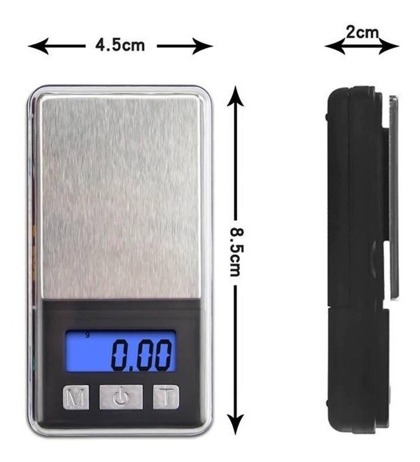 Mini Gramera Pesa De Bolsillo Digital Precision 0,01-200g-4