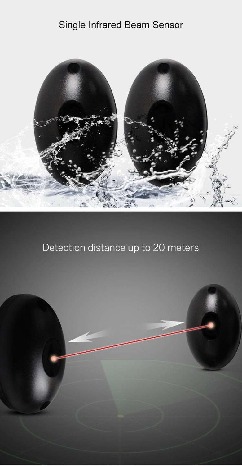 Sensor De Movimiento fotocelda Infrarrojo Seguridad Porton-7