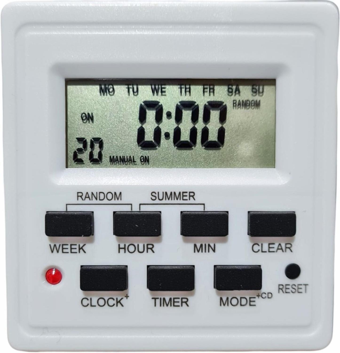 Timer Temporizador Digital Programable A La Corriente-2