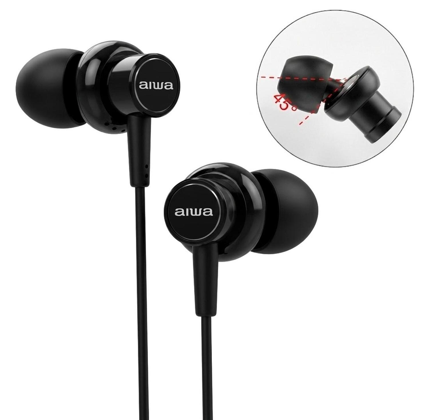 Audifono Manos Libre Alambrico Aiwa I-50 Original-0