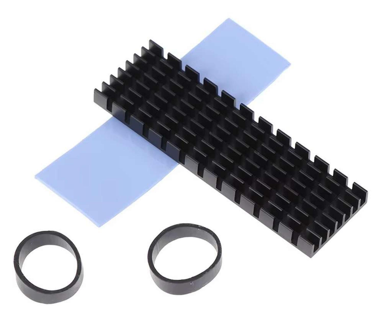 Disipador Disco SSD 2280 Solido M.2 NVME NGFF M2 Calor Aluminio-2