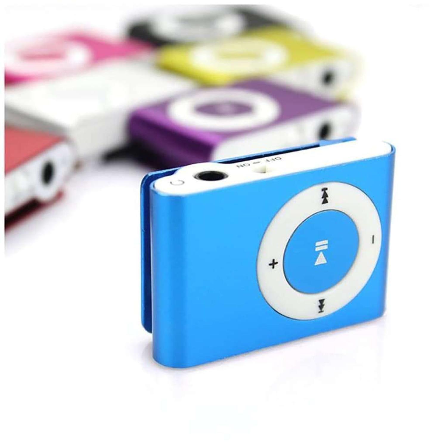 Reproductor Mp3 Recargable Usb Portatil Clip Musica Colores-2
