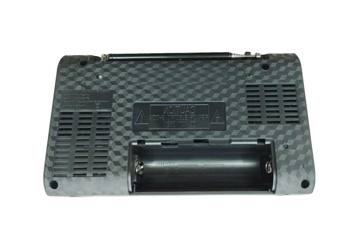 Radio Parlante Vintage Portatil Recargable Pilas Fm Am-6