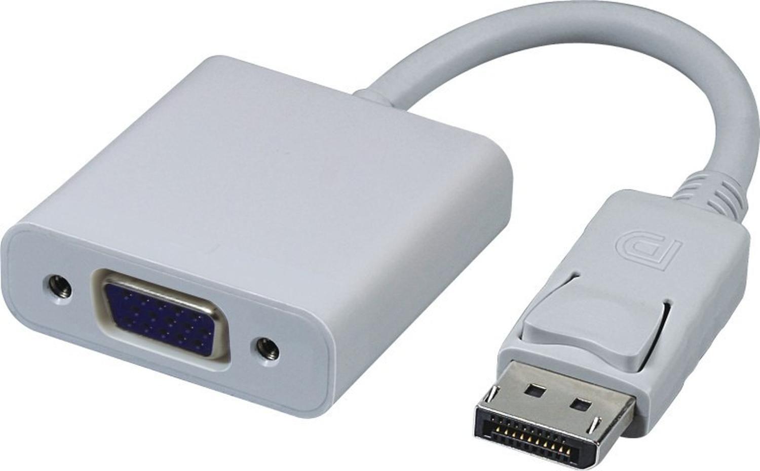 Cable Adaptador DisplayPort A Vga Video Dp Vga-4