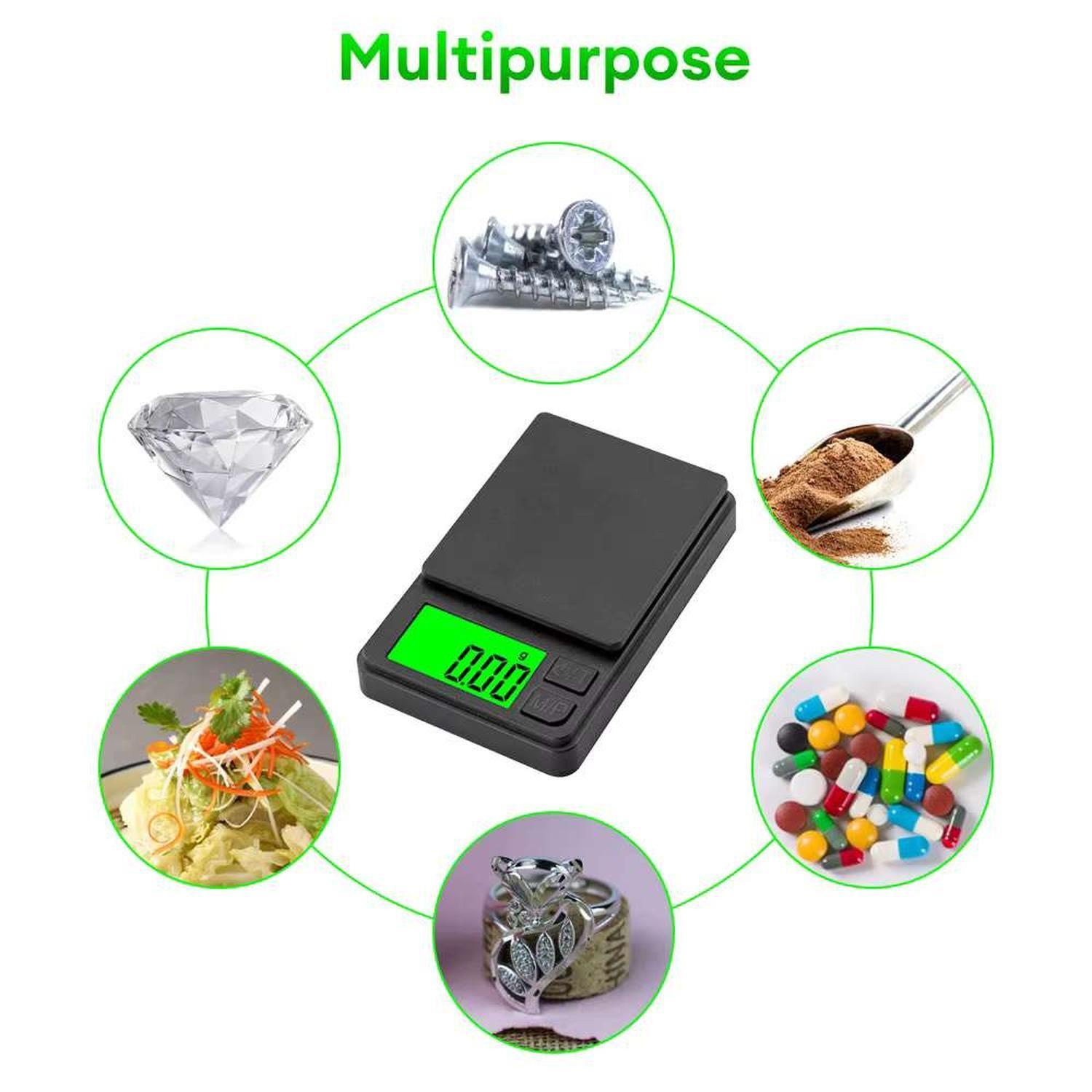 Mini Gramera Pesa De Bolsillo Digital Precision 0.01-500g-3