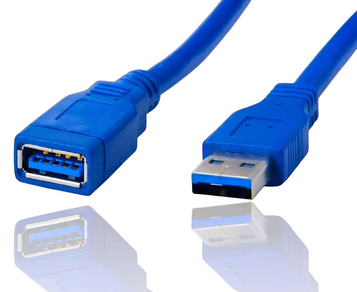 Cable Extension Usb 3.0 Macho Hembra 1.5mts Universal Alargador-1