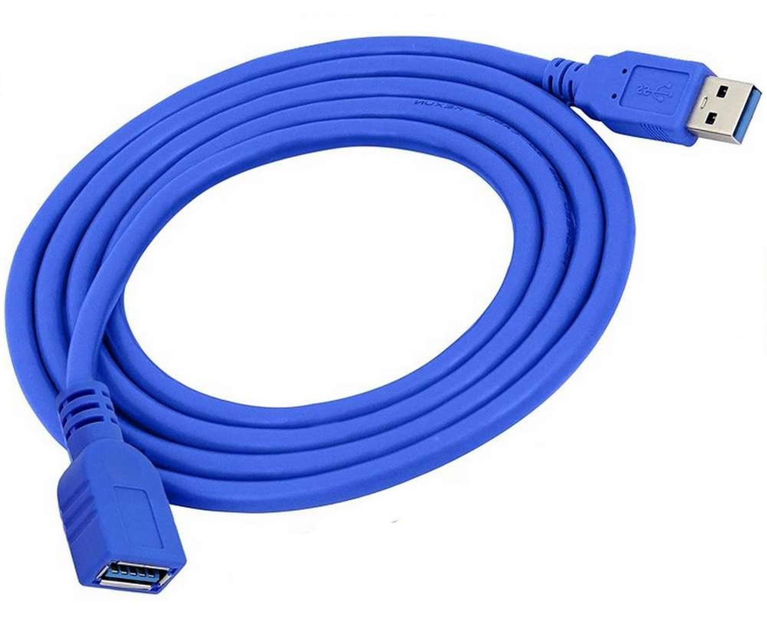 Cable Extension Usb 3.0 Macho Hembra 1.5mts Universal Alargador-2