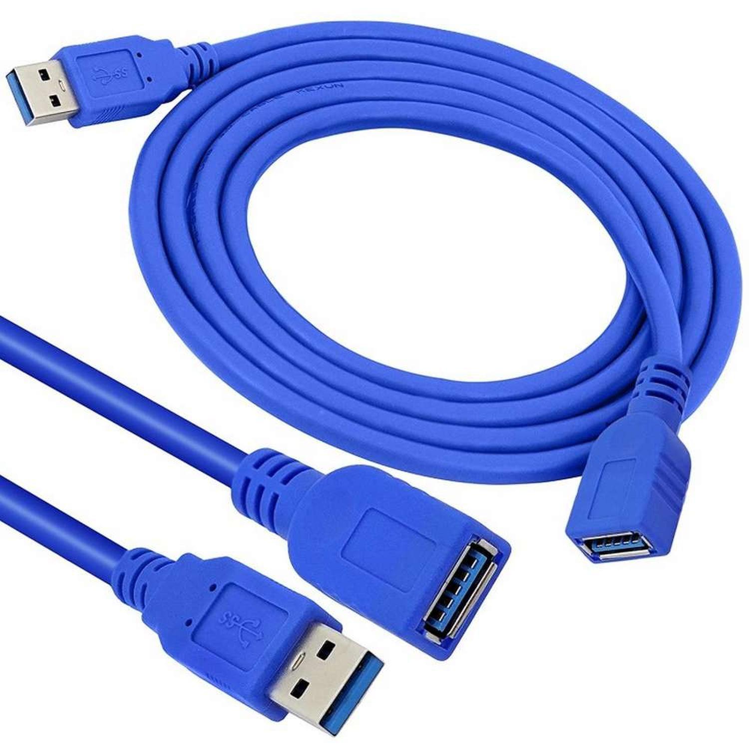 Cable Extension Usb 3.0 Macho Hembra 1.5mts Universal Alargador-3