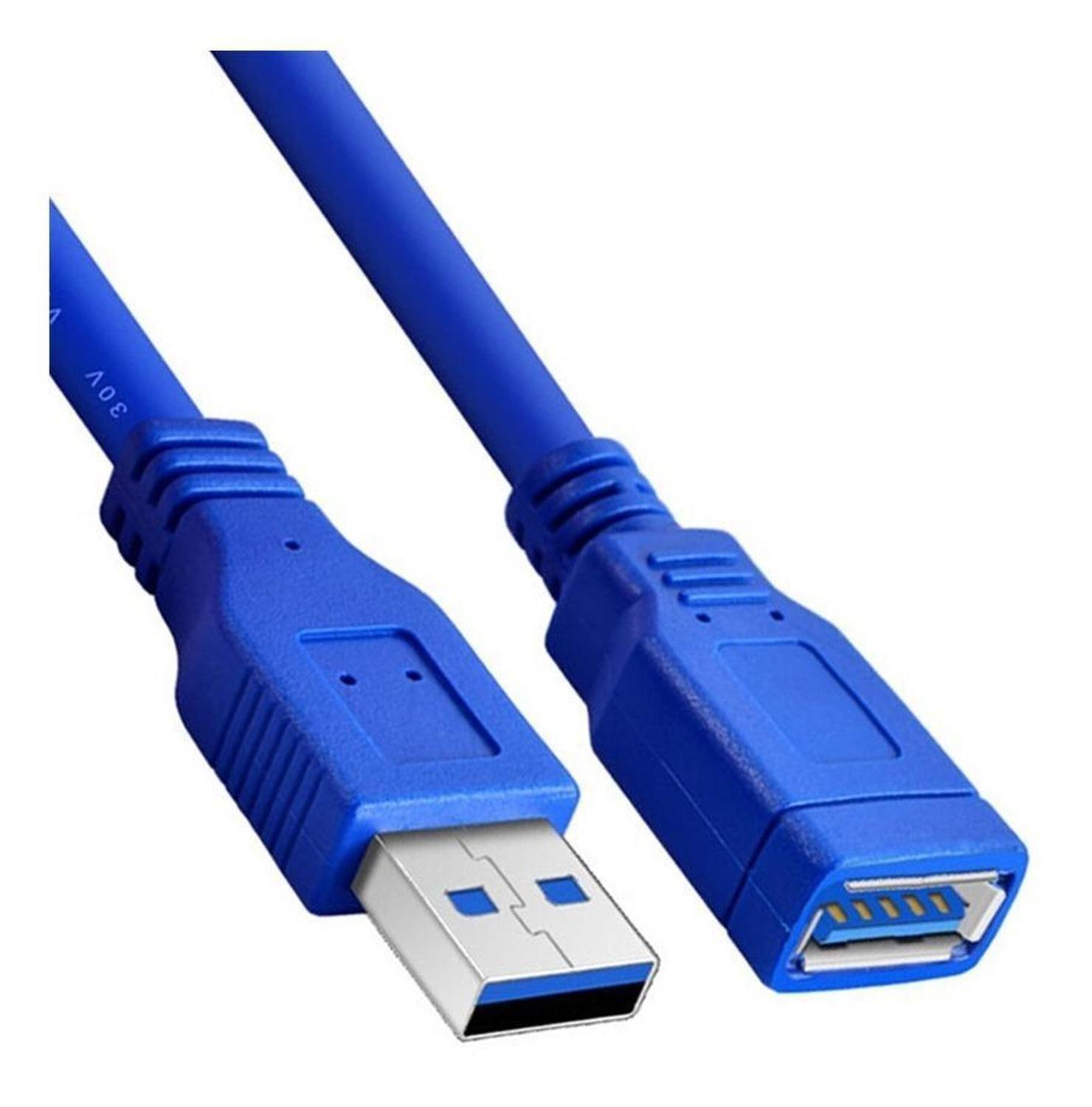 Cable Extension Usb 3.0 Macho Hembra 1.5mts Universal Alargador-4
