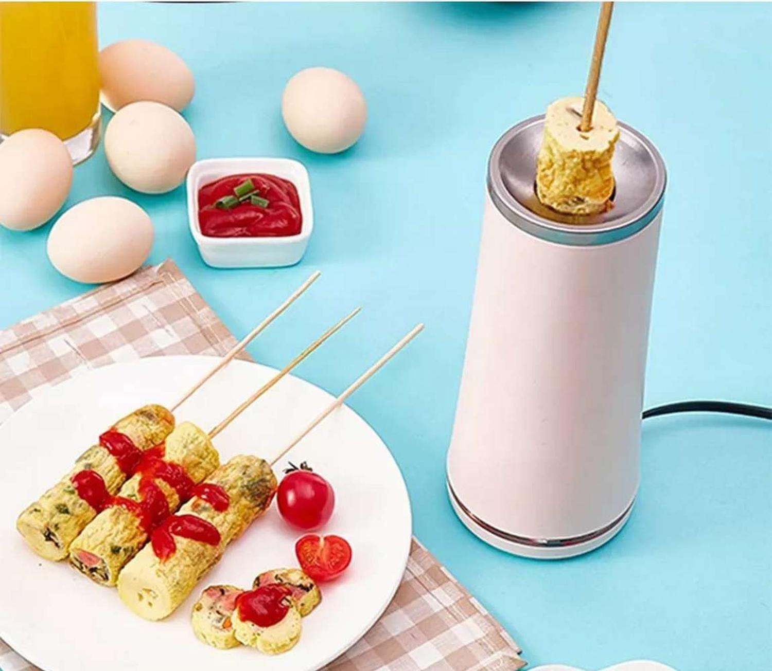 Maquina Omelette Rollos de Huevo Roller Cocina Egg Crepes-5