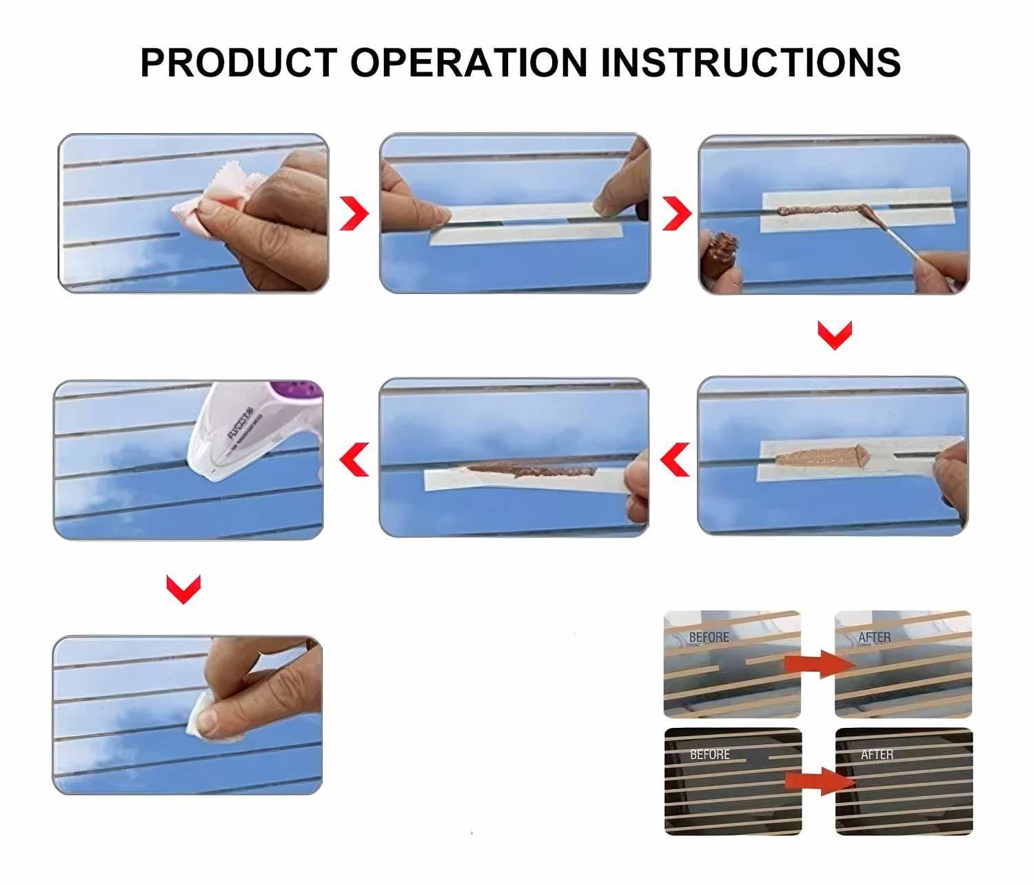 Repara Linea Pintura Defroster Luneta Trasera Desempañante Auto-3