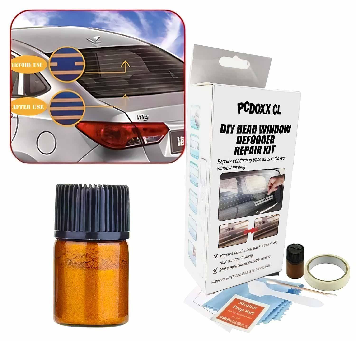 Repara Linea Pintura Defroster Luneta Trasera Desempañante Auto-4