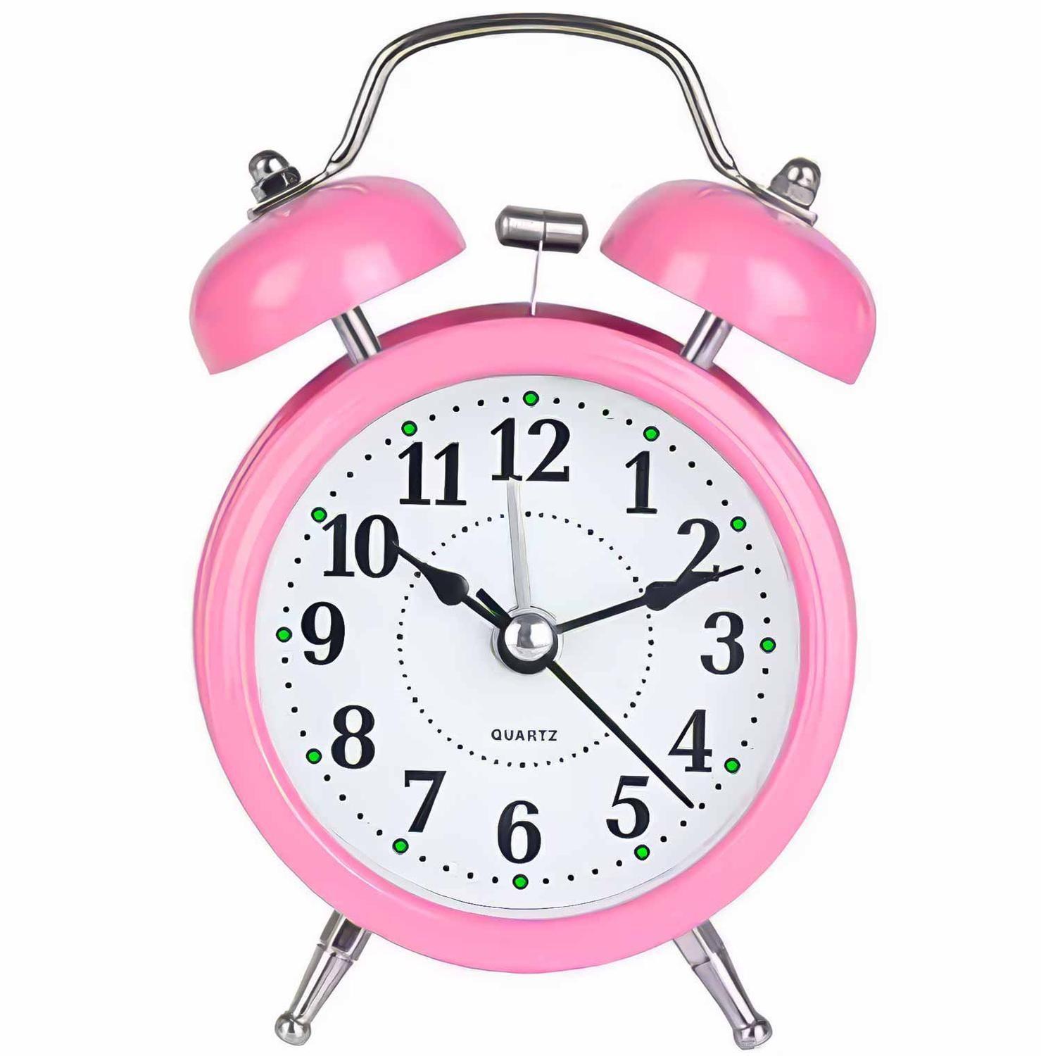 Reloj Vintage Campana Retro Campanilla Despertador Alarma Fuerte Diseño 7-0