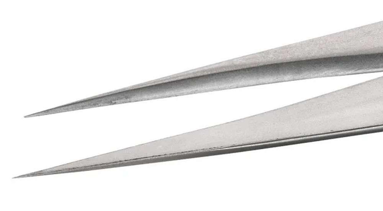 Pinza Recta Precision Punta Fina Acero Inoxidabe Herramienta-4
