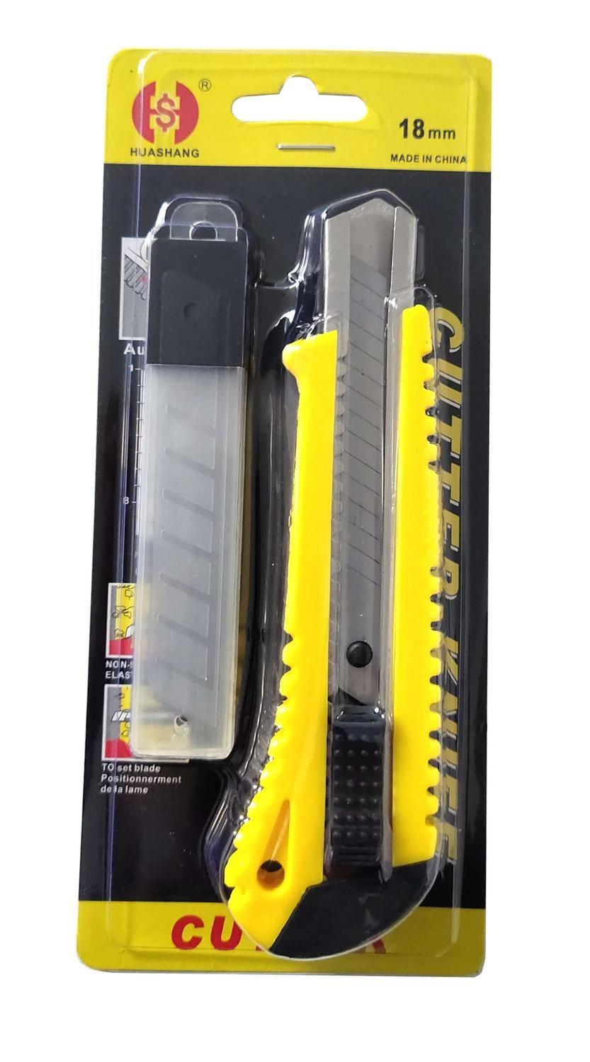 Corta Carton Cutter Cartonero Retractil Papeleria Cortante-4