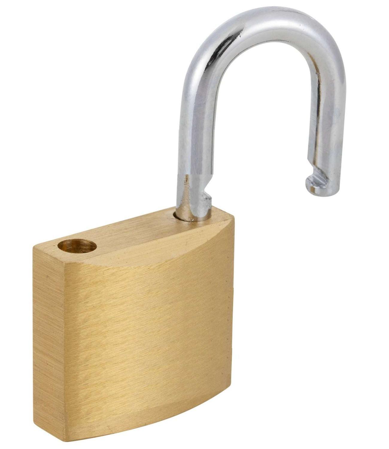 Candado A Llave 32mm Metal Maleta Casillero Equipaje Locker-2