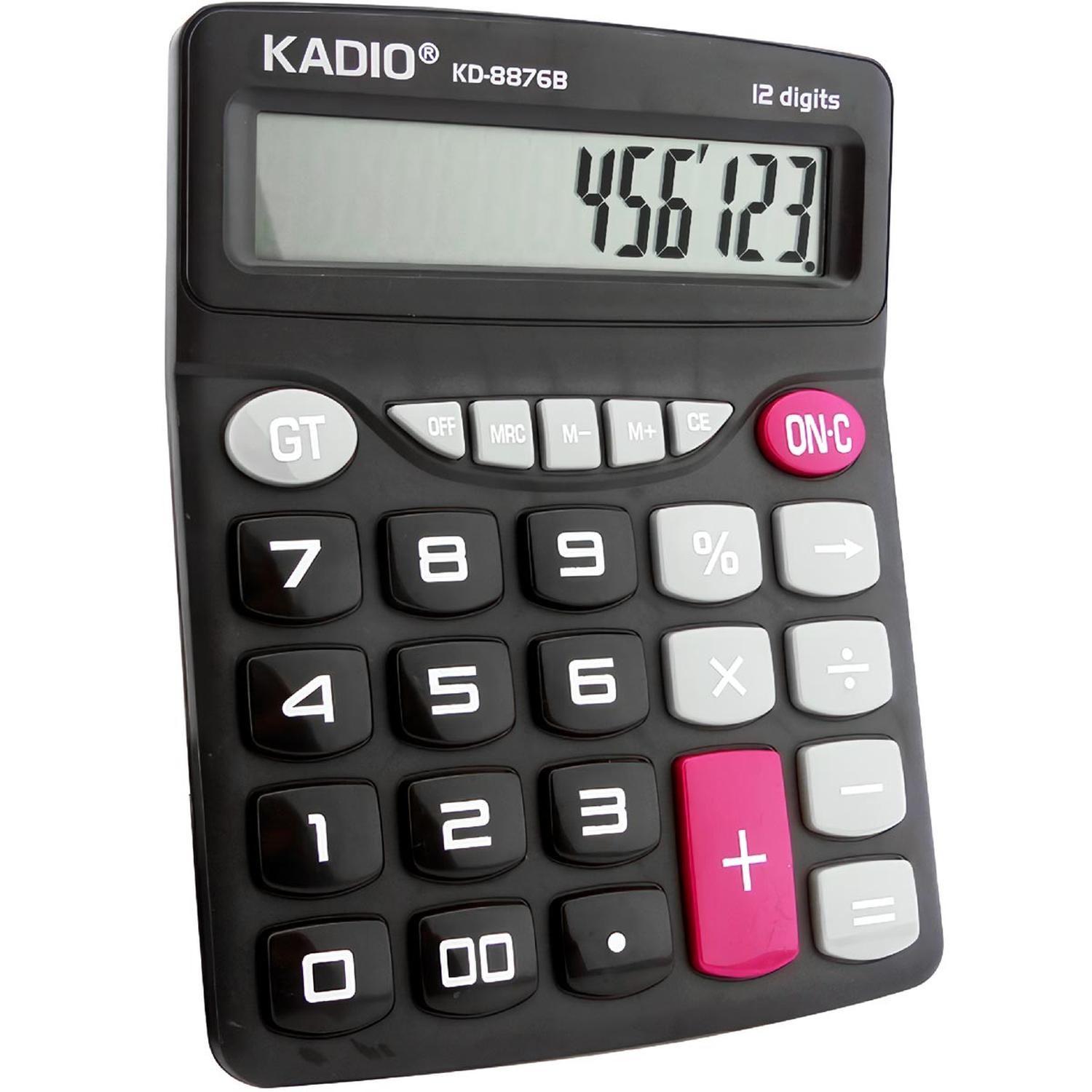 Calculadora Botones Grandes Comercio Colegio Estudiant 12dig Diseño 2-3