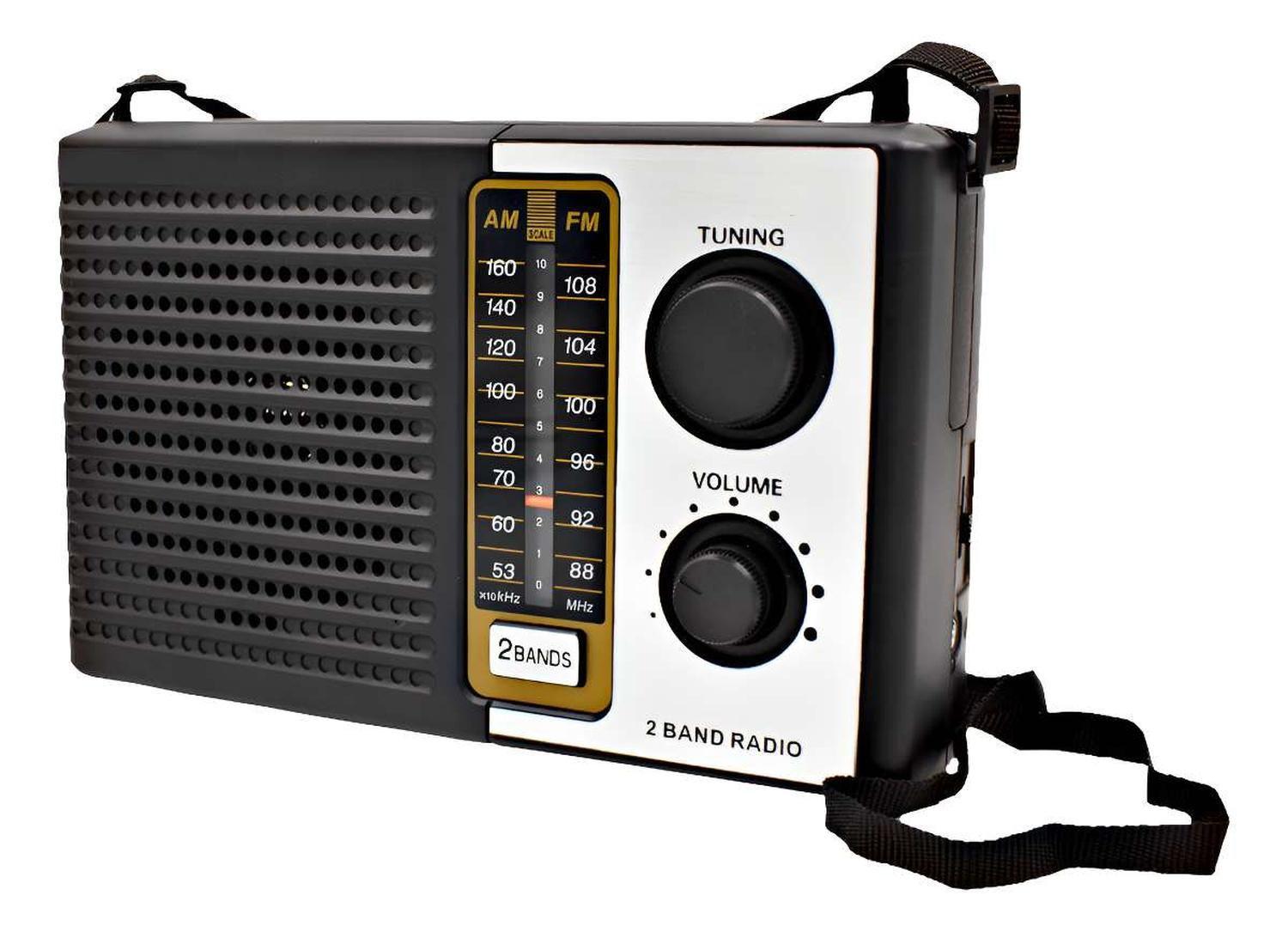 Radio Vintage Recargable Panel Solar USB FM AM Portatil-6