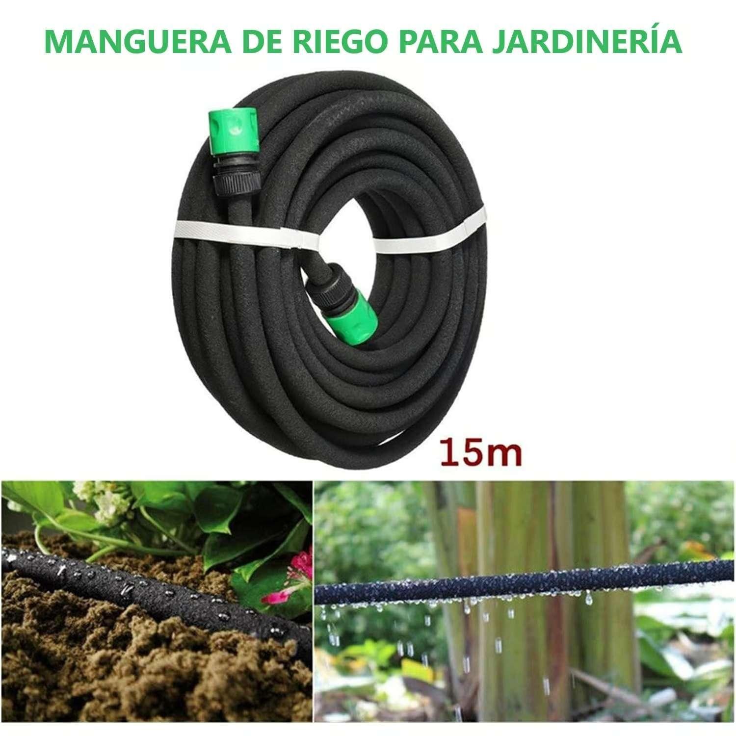 Manguera De Agua Por Goteo Remojo Riego Patio Jardin Poroso-5