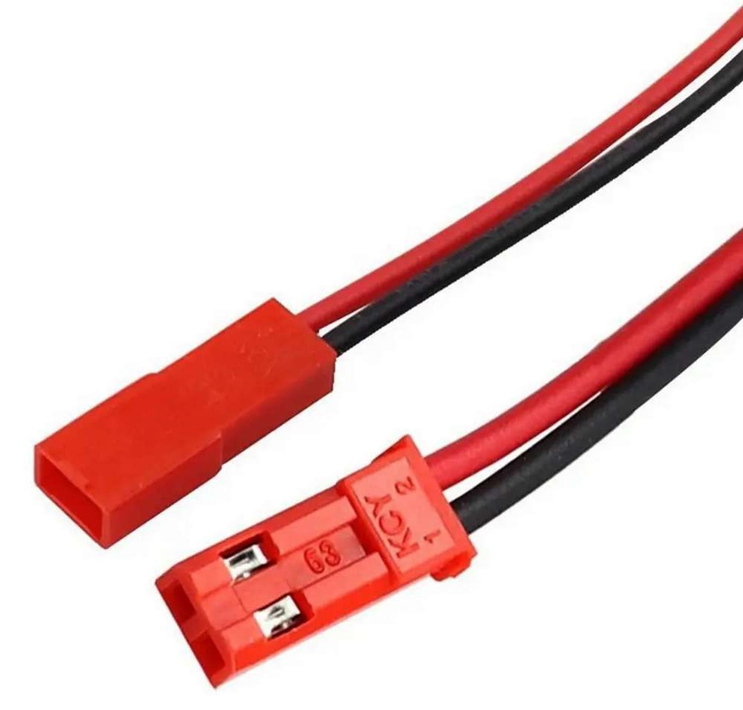 1x Cable Conector JST Macho Hembra 2 Pines 10cm Adaptador-2