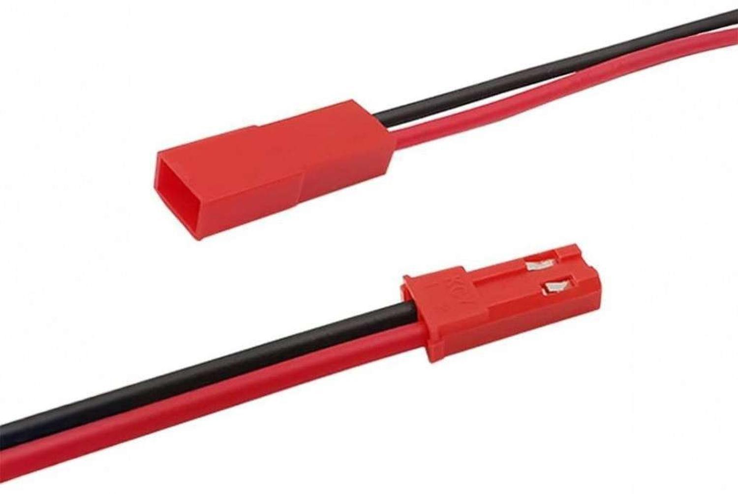 1x Cable Conector JST Macho Hembra 2 Pines 10cm Adaptador-3